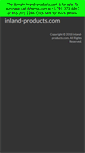 Mobile Screenshot of inland-products.com